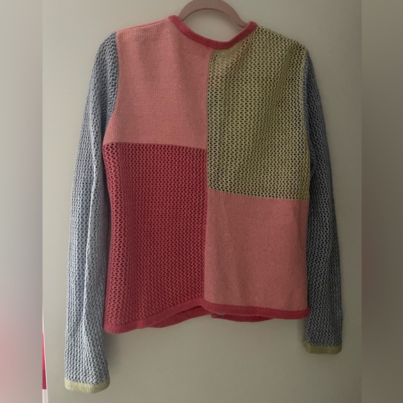 Christopher & Banks. Color block knit sweater 🩷 - Picture 5 of 8